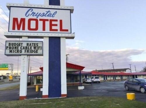 Crystal Motel Tulsa Exteriör bild